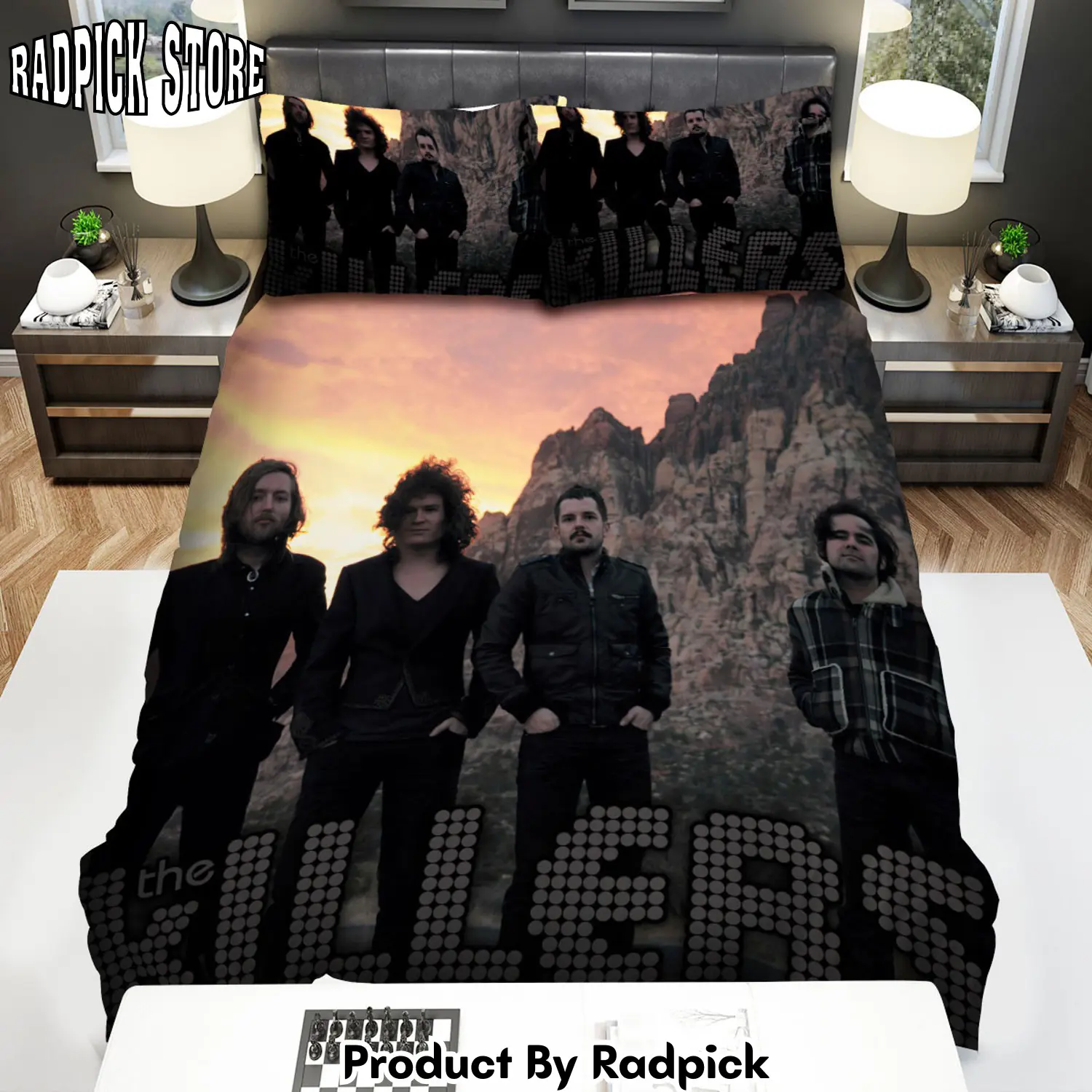 Radpick the killers photo cool duvet cover bedroom sets comfortable bedding sets rp3271163